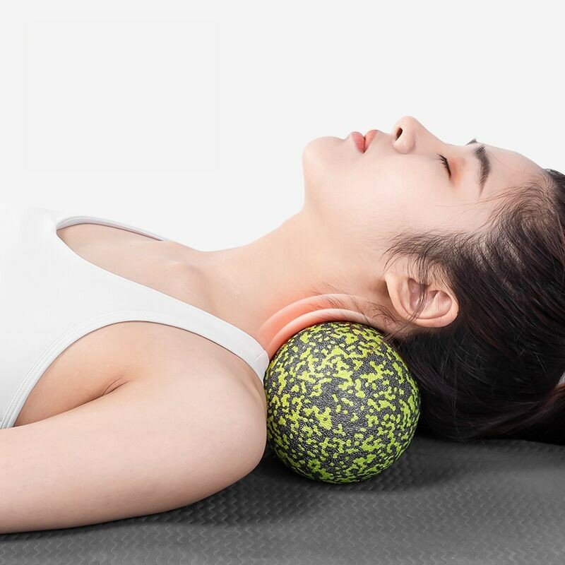 EPP Massage Ball para Yoga Gym, Fitness, Exercício Médico, Amendoim, Fascia Roller, Pé Traseiro, Reabilitação da Coluna Cervical