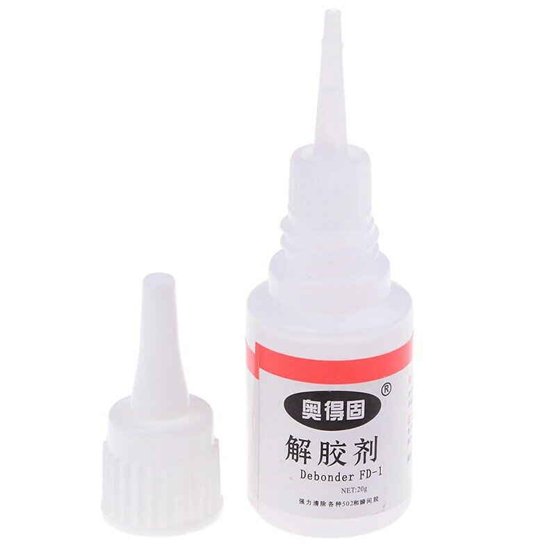 20G Liquid Glue Debonder Clean for Super UV Clear Epoxy Resin Foil Nail Polish Enamel 502 Textile Stationery Store