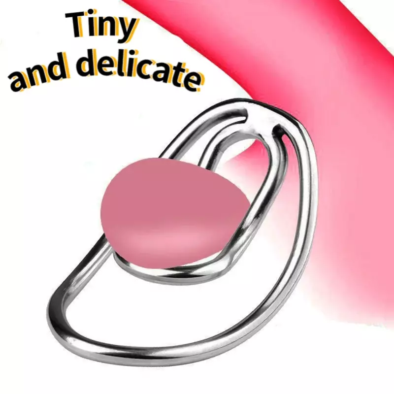 Metal Foreskin Sex Toy para adulto, bloqueio peniano aprimorado, ejaculação retardada, testicular, maca de anel de compressão, pseudo, masculino