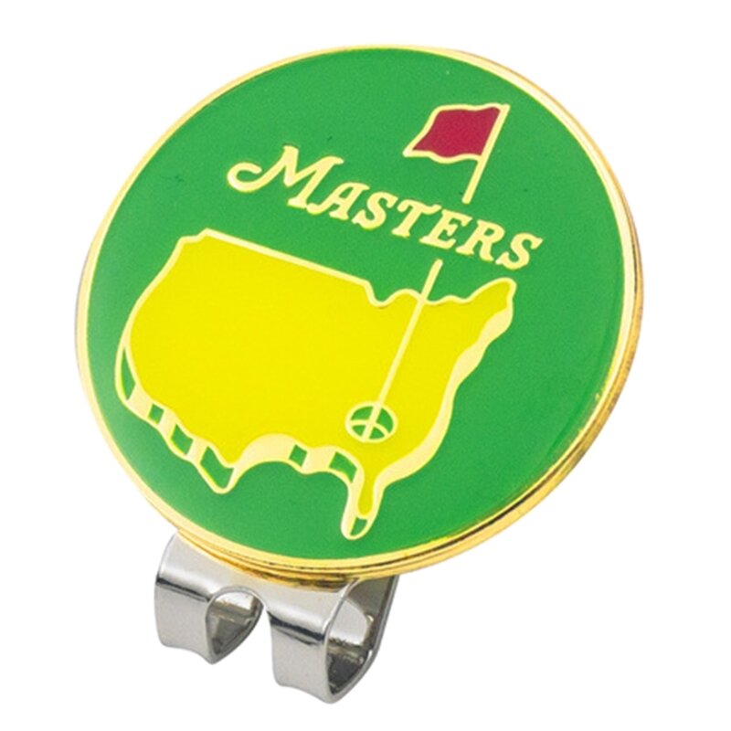 ゴルフボールマーカー 磁気ハットクリップ付き セット 男性 女性 ゴルフ愛好家への楽しいギフト