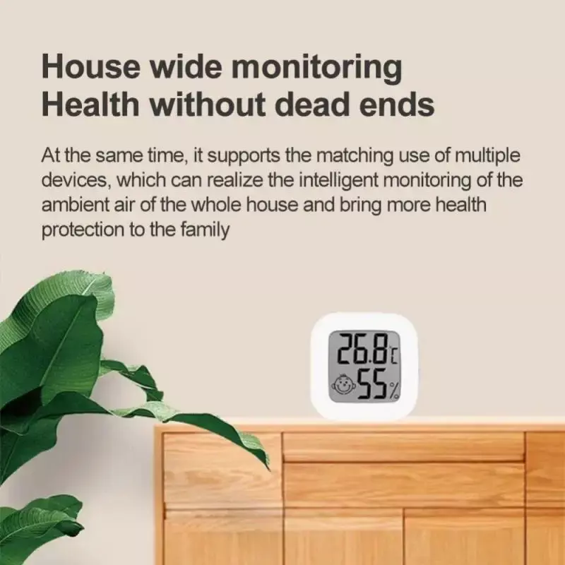 Tuya ZigBee sensore di umidità della temperatura igrometro per interni rilevatore di termometro supporto per il controllo della vita intelligente Alexa Google Home