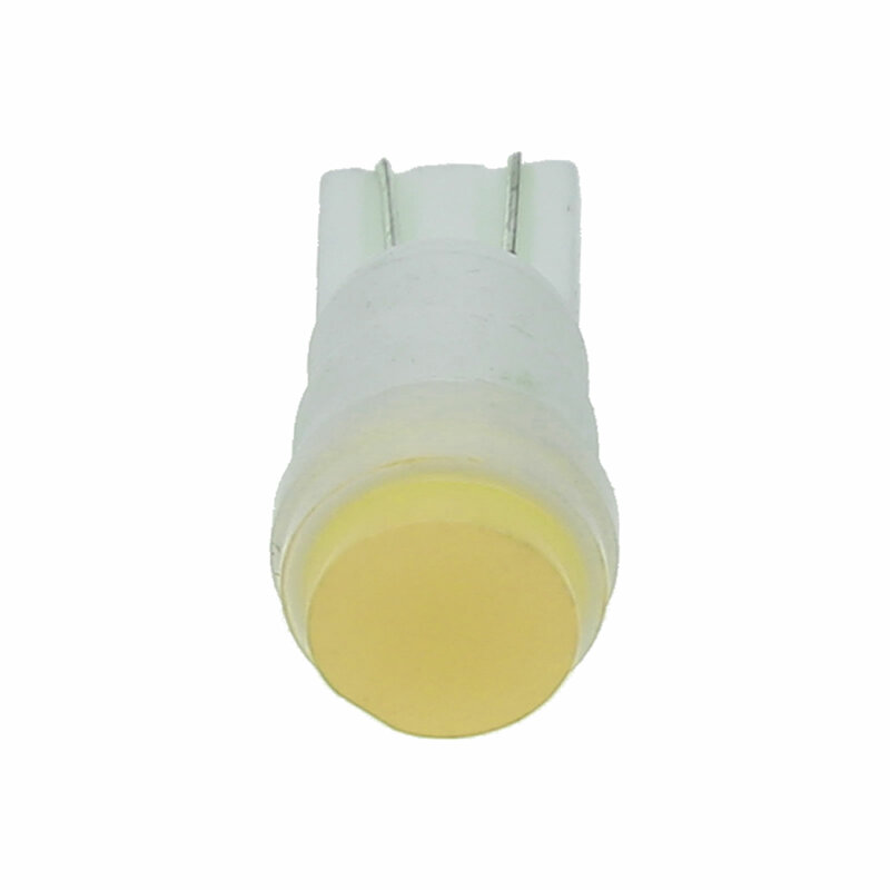 1 bombilla blanca de cerámica para Interior de coche T10 W5W, 1 emisor COB SMD LED 657 1250 1251 A072