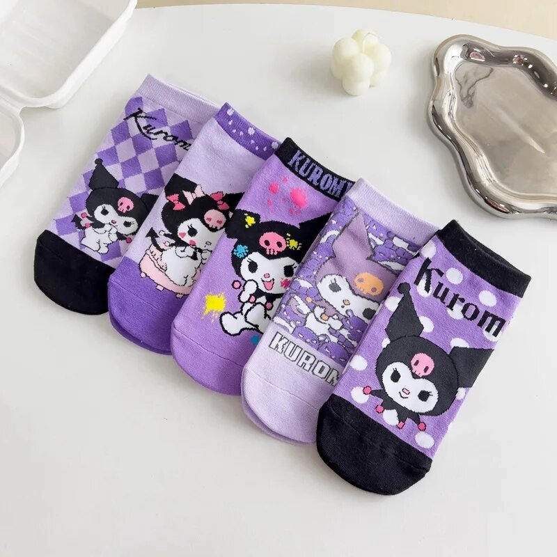 Sanrio Cartoon Girl Socks Disney Toy Story Print Girl Cute Cartoon Tube Cotton Socks Woody/Goofy/Judy Rabbit Socks