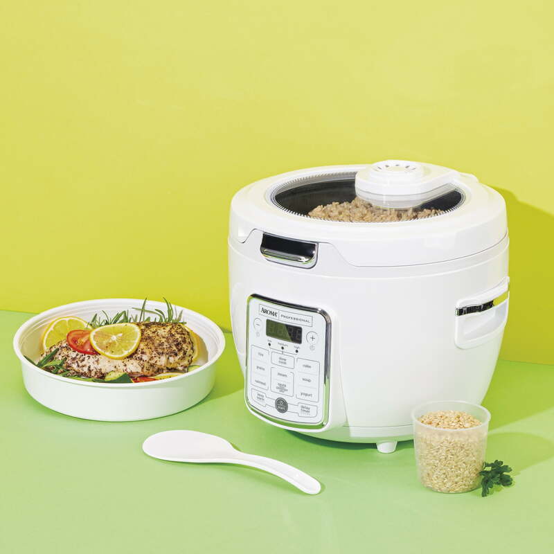 Aromas®20-Cup Professional (Cozido), 4Qt Digital arroz e grãos Multicooker, Novo
