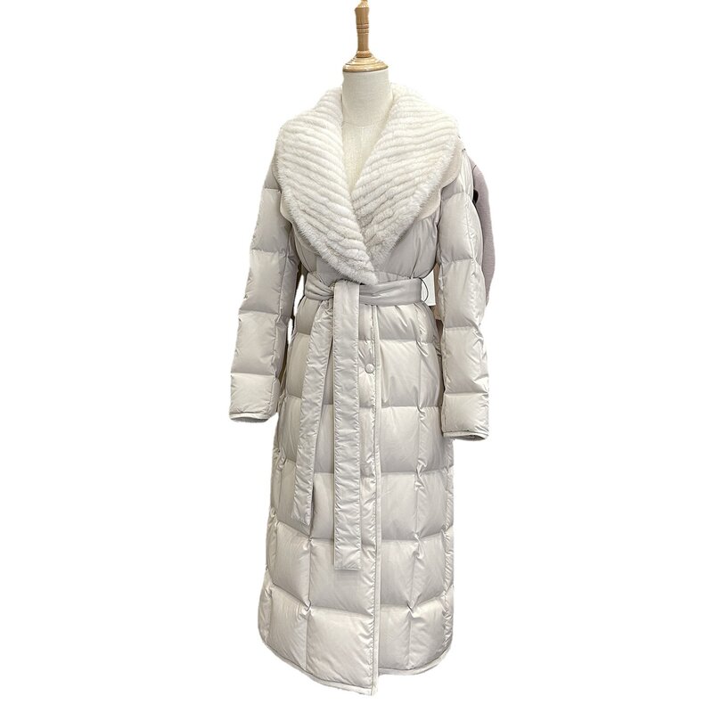 Pambb – manteaux en duvet de canard blanc chaud, pour femme, hiver 2022