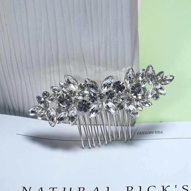 Dreamy Bridal Crystal hair Comb for Wedding