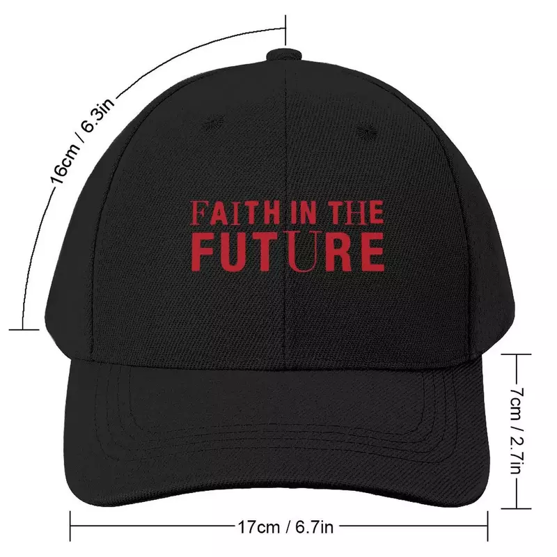 Topi bisbol faith di masa depan Pria Wanita, topi pantai baru