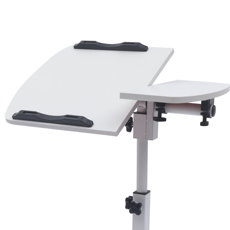 Mesa enrollable ajustable en ángulo y altura, soporte para portátil y Notebook, Mesa inclinable, escritorio, sofá, cama, mesa lateral