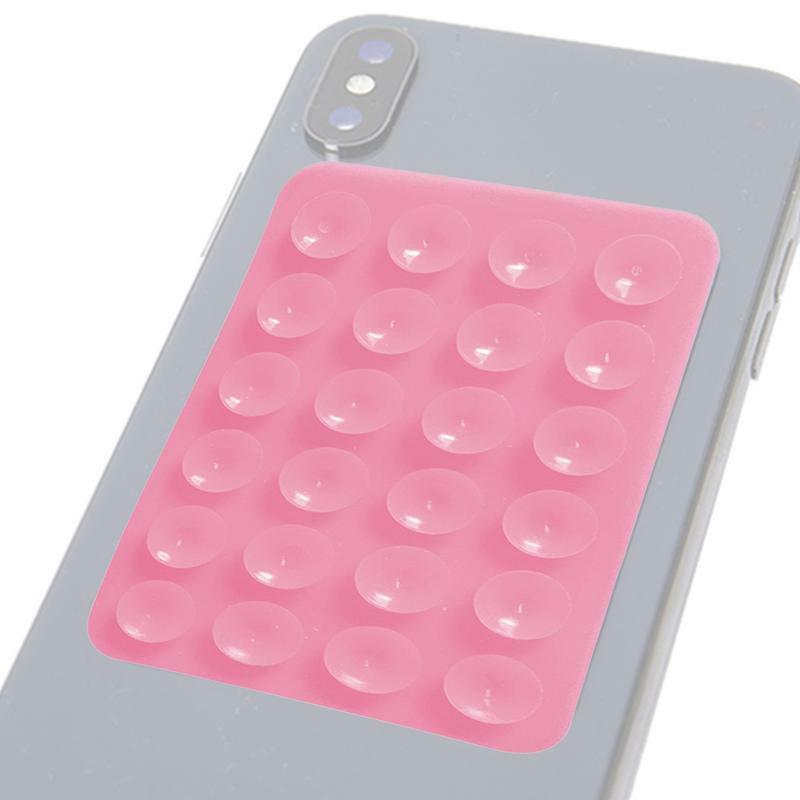 Thickened Silicone Suction Cup 24 Square Suction Cups Mobile Phone Tablet Luggage Suction Cup Universal Leather Case