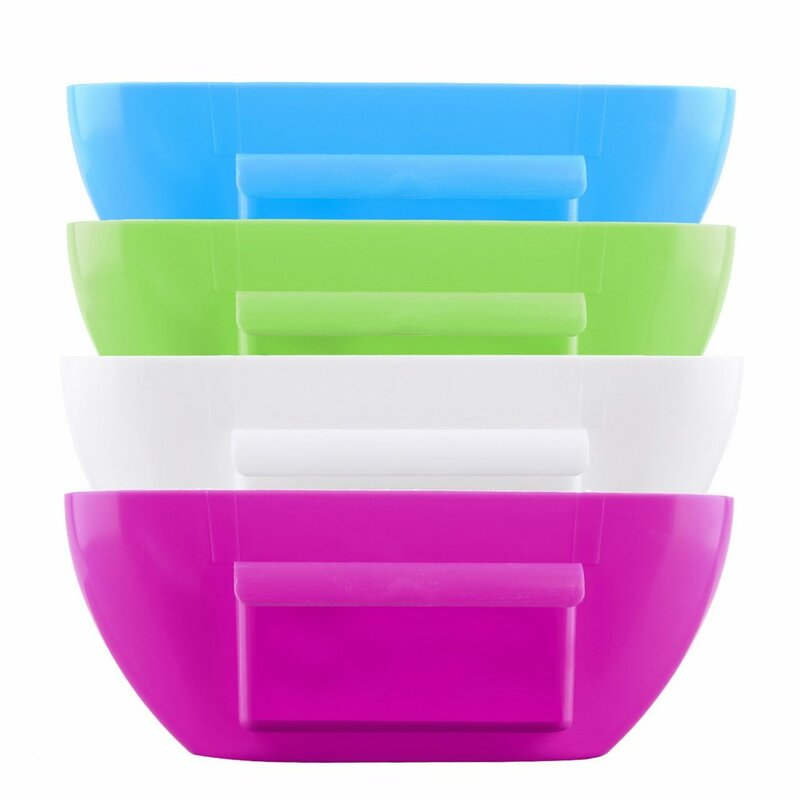 Plastic Kitchen Garbage Storage Box Desktop Cabinet Hanging Bucket Holder