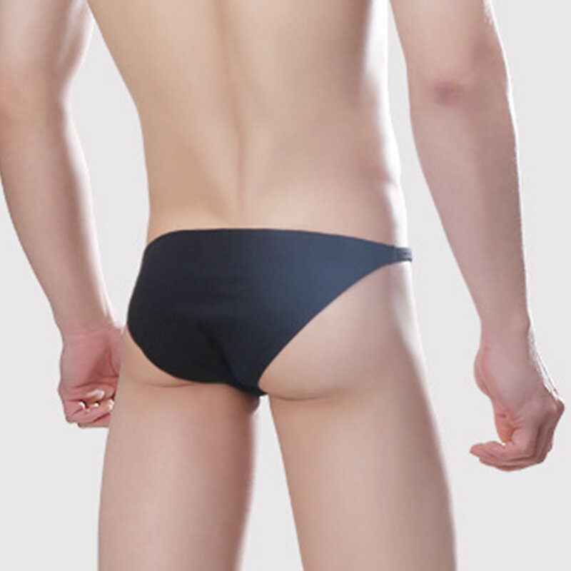 กางเกงในเซ็กซี่ของผู้ชายกางเกงในชายผ้าคอตตอนขนาดใหญ่ระบายอากาศได้กางเกงในผ้าเตี่ยว bulge POUCH หลากสี