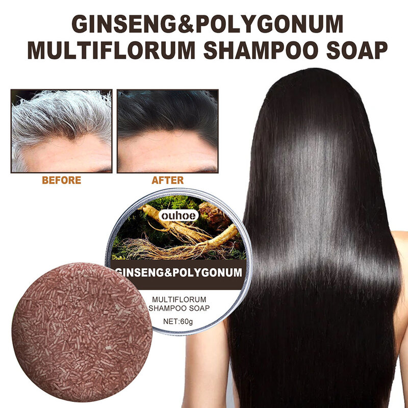 Poligonum-jabones limpiadores para el cabello, suaves, nutritivos, para todo tipo de cabellos