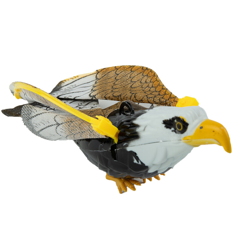 Flying Hawk Bird Repellent Hanging Eagle Flying Owl Repellent Scarer Decoy Repellent Pest Control Scarecrow Garden Decor