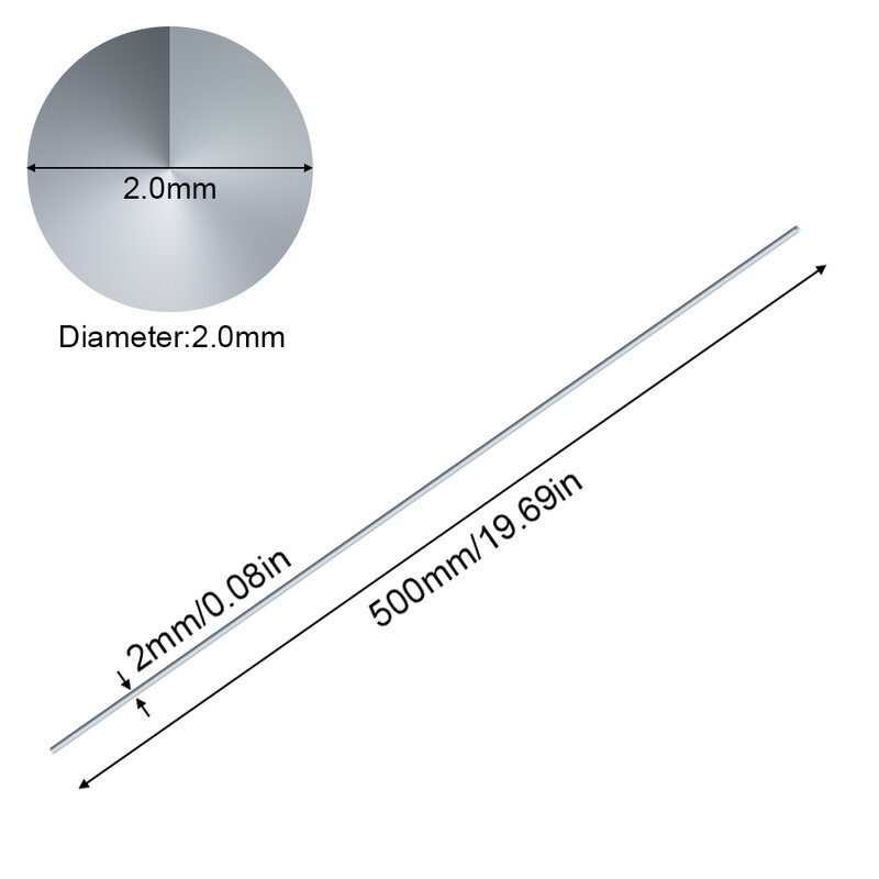 5/10/20/30/50個50センチメートル2.0ミリメートル低温溶接ワイヤアルミ簡単に溶融はんだごてなしはんだフラックス必要