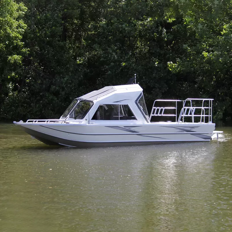 Full Cabin Speed Fishing Boat, Alumínio Pleasure Boat, CE Aprovado, 21ft, para Venda