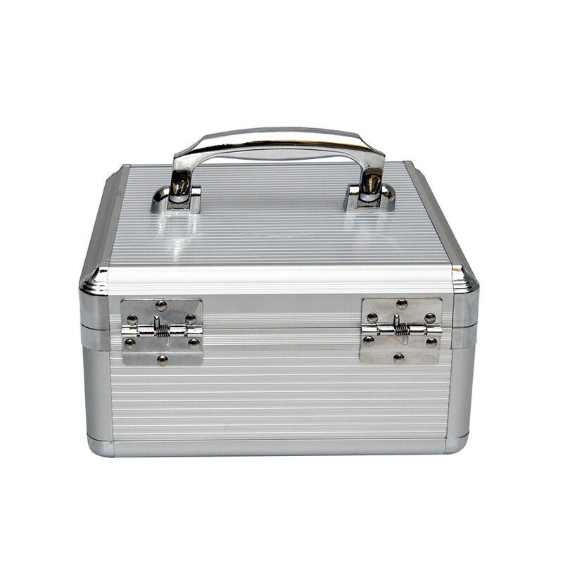 Caja registradora portátil de aleación de aluminio para maleta, caja registradora con bloqueo de cinturón de seguridad para supermercado