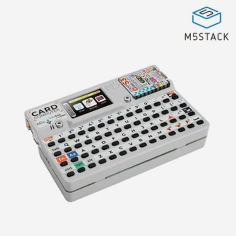 M5stack-tarjeta de ordenador, microcontrolador de 56 teclas, teclado, Kit de ordenador, tarjeta oficial, M55Stack con