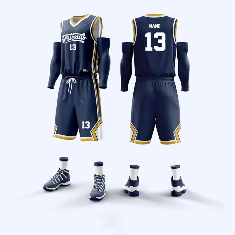 Camisetas de baloncesto transpirables para hombre, conjunto de pantalones cortos deportivos, uniforme de equipo universitario de secado rápido, novedad de verano de 2023