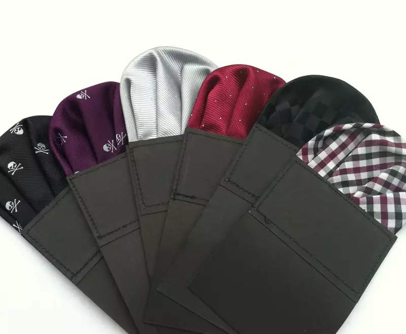 Pañuelos de lunares sólidos cuadrados de bolsillo predoblados para hombres, 17 colores, toalla de pecho Formal para fiesta de boda, negocios