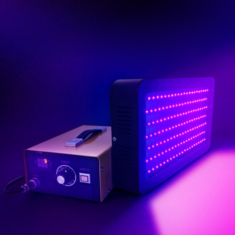 Lámpara Ultravioleta de curado UV, 1500W, atenuación continua, 365nm, 395nm, pegamento sin sombras, aceite verde, fotosensible, Impresión de resina 3D