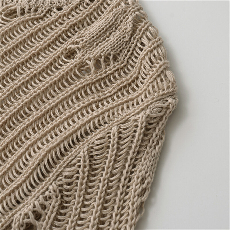 Осенний Новый женский жаккардовый сетчатый трикотажный свитер KEYANKETIAN с вырезами и круглым вырезом, тонкий пуловер, свитер, праздничный ветрозащитный Топ