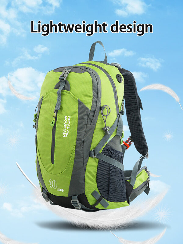 Nylonowy wodoodporny plecak na co dzień plecak podróżny na zewnątrz mężczyźni piesze wycieczki Camping torba alpinistyczna młodzieżowe sportowe torby o dużej pojemności
