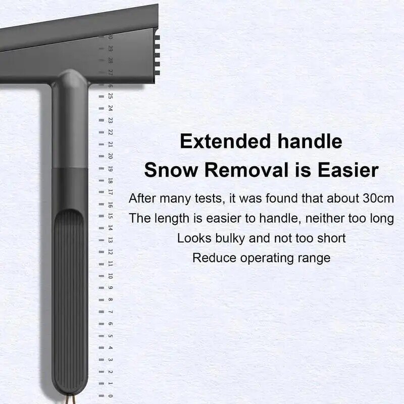 Car Snow Scraper Vehicle Ice Windshield Cleaner With Extended Handle Winter Car Window Cleaning Accessories For SUV Truck