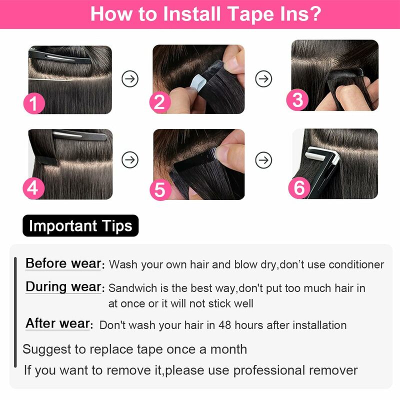 Curly Tape in Human Hair Extensions Remy Double Sided Adhesive Skin Weft 12-30 inch Deep Curly Hair Extensions 20 PCS/Pack