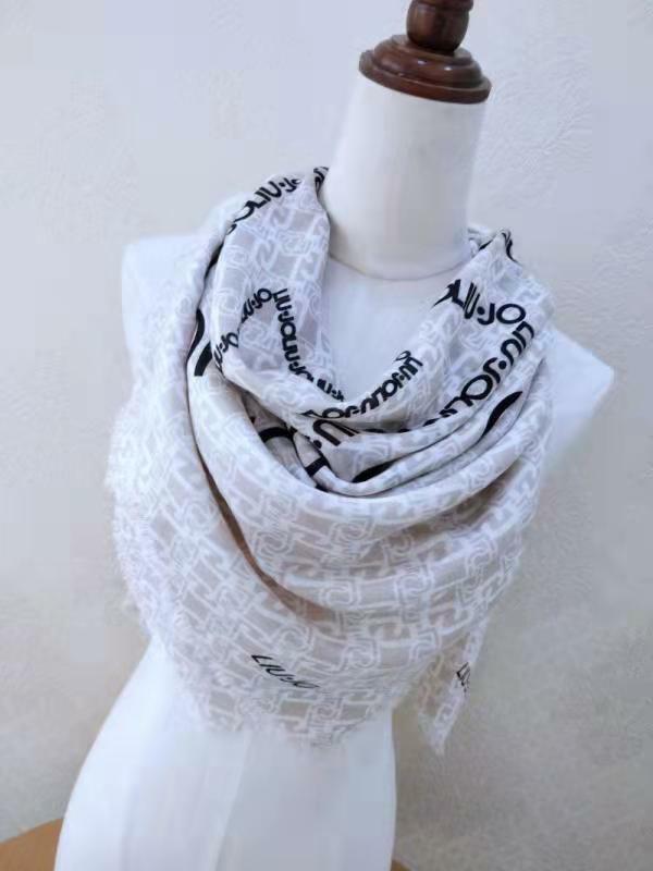 Liu Jo Mode Damen hochwertigen Schal klassischen Herbst und Winter warmen Schal Schal mehrfarbigen Stil (01)