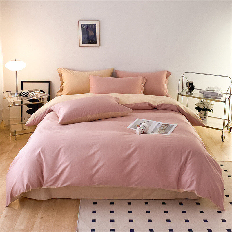 2024 New Arrival Comfortable Duvet Cover Set with Sheets Quilt Cover and Pillow Covers Bed Sets