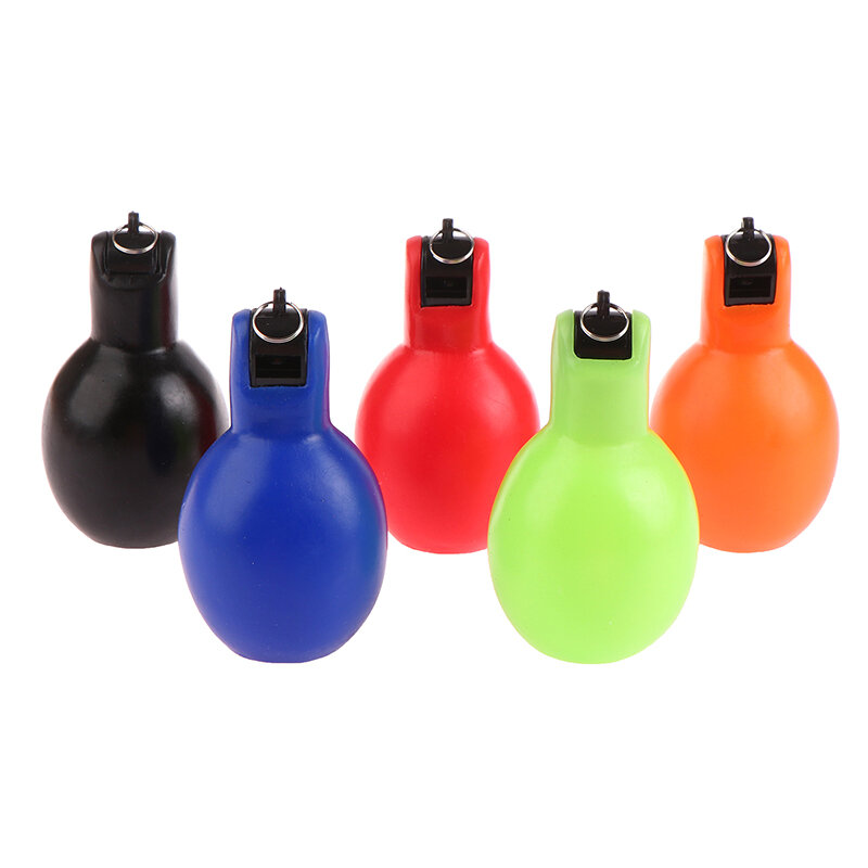 1pc Random Hand Whistle Outdoor Survival Whistle Adults Kids Equipment Loud Sound Training Whistle for Football Camping Sports