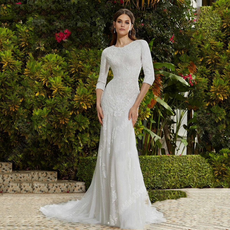 Женское атласное свадебное платье It's yiiya, белое элегантное платье средней длины на тонких бретельках с отделкой на лето 2019