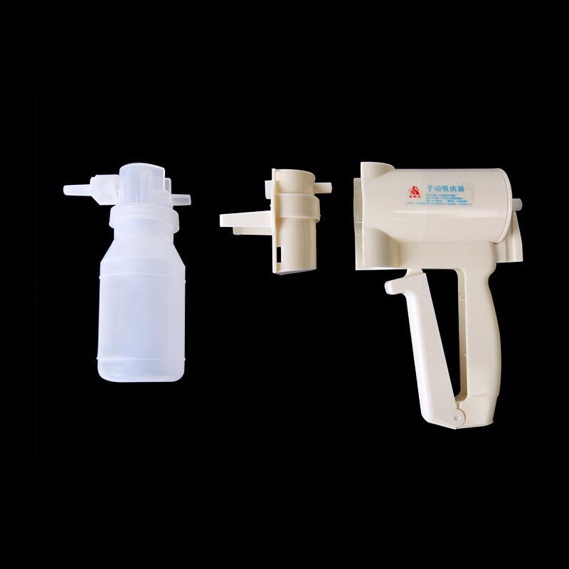 Hand Held Mnual Medical Sputum Aspirator Vacuum Device Hand Help Suction Pump Suction Device Sterile Catheter XT-02
