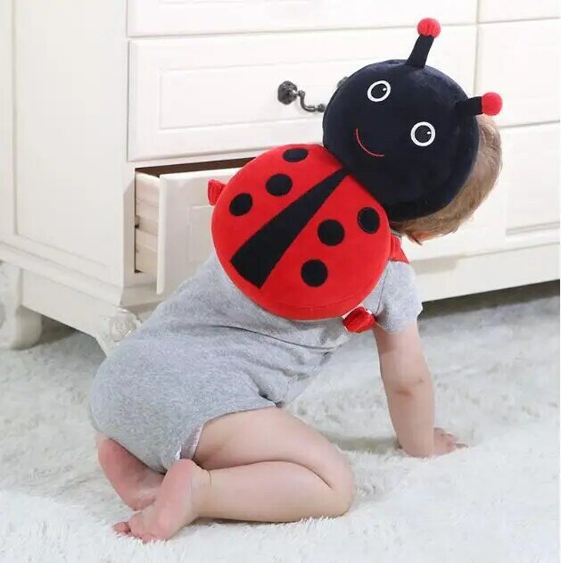Nuovo marchio Cute Baby Infant Toddler Newborn Head Back Protector Pad di sicurezza imbracatura copricapo Cartoon Baby Head Protection Pad