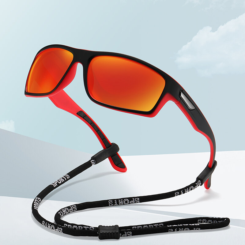 Kacamata polarisasi Tac kacamata hitam dewasa, kacamata hitam olahraga warna-warni, kacamata bersepeda luar ruangan umum Anti-uv