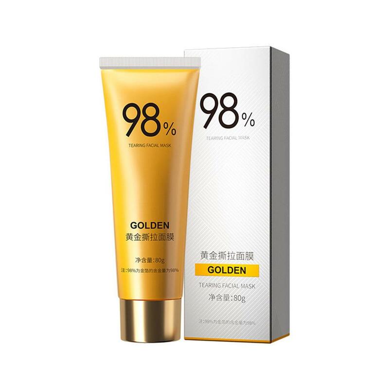 Beilingmei-Gold Foil, 98% Peel Off, Hidratação Facial, Limpeza Profunda, Reduz Linhas Finas, S H5n5