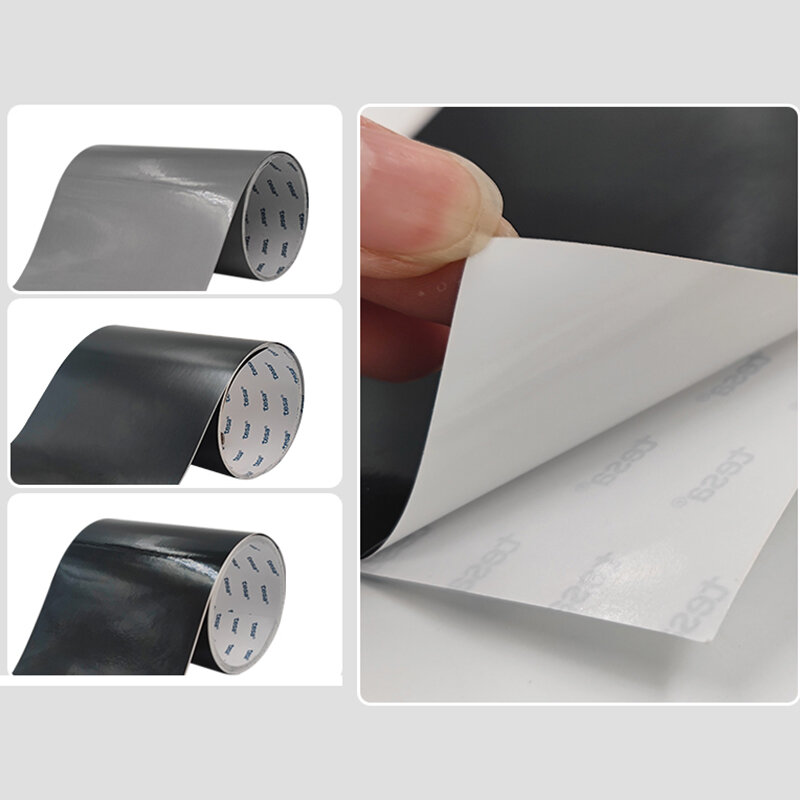 บาร์โค้ดกระดาษมีความยืดหยุ่นพิมพ์ลายเลเซอร์ยาว1ม. ป้ายสำหรับรถยนต์ป้ายป้องกันการงัดแงะกระดาษฉลากทนอุณหภูมิสูง6930เทสลา