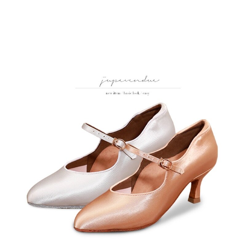 Scarpe da ballo moderne da donna scarpe da ginnastica Standard scarpe da ginnastica da ballo in raso con suola morbida scarpe da ballo ballo ballo ballo valzer Tango da donna