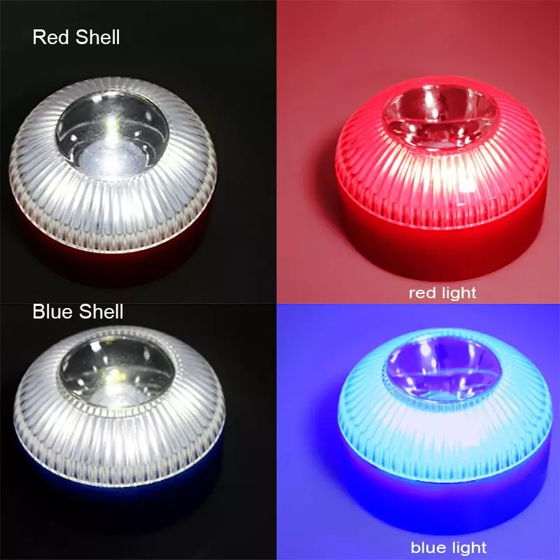 Portátil Car Light Emergência, Emergência Beacon Light, Indução Magnética Strobe Light, Lanterna impermeável, Laranja Azul Vermelho, Mais Novo