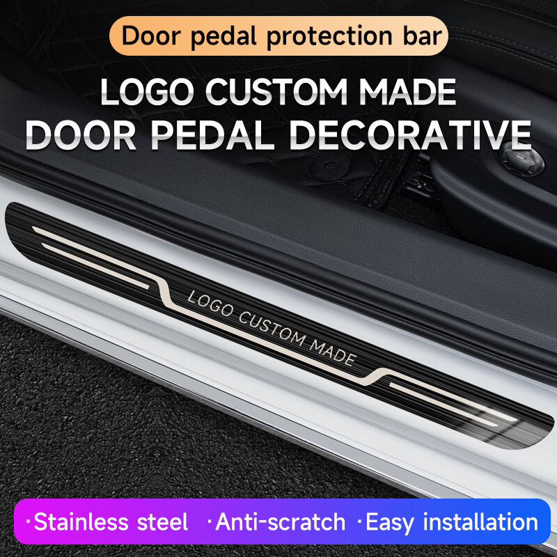 Applicable To Great Wall C30 C50 M1 M4 Fengjun 3 5 67 7 Car Modified Welcome Pedal Stainless Steel Original Threshold Bar