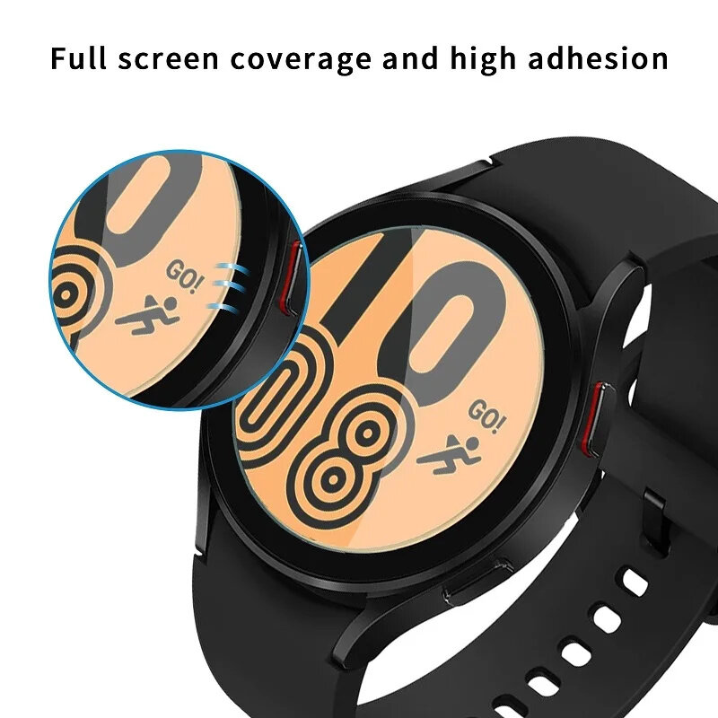 Film Hydrogel pour Samsung Galaxy Watch 4/5/Pro/6, Protecteur d'écran HD pour Samsung Watch 4/6 Classic, 40mm, 44mm, 42mm, 46mm, 43mm, 47mm