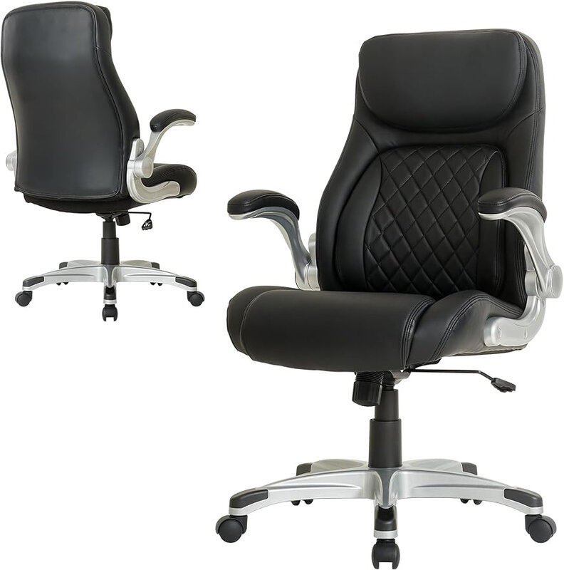 Nouhaus + postawa ergonomiczna skórzane krzesło biurowe PU. Kliknij 5 pas wspierający z podłokietnikiem