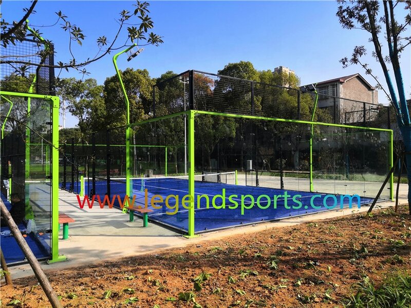 Panoramic Padel Tennis Court in China