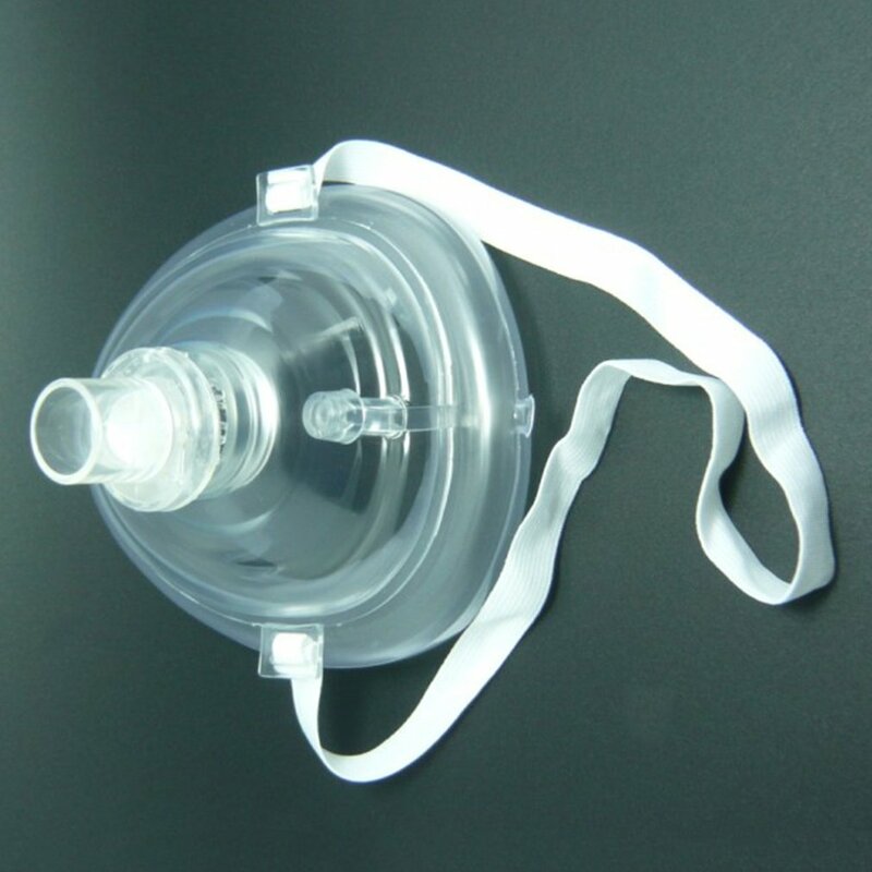 CPR Face Protect Mask With One-way Valve For First Aid Rescuers Training Teaching Kit Professional Breathing Mask Medical Tool