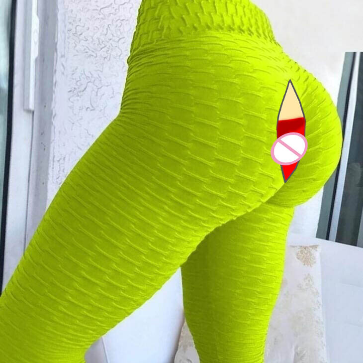 Woman Sexy Open Crotch Leggings with Double Zippers Taking off Outdoor Sport Pant Skinny Crotchless Trousers Tight Booty Lifting