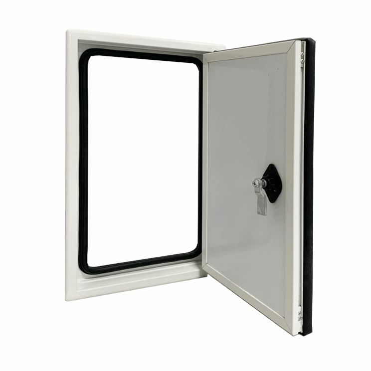 Одностворчатая дверь для автофургона с замком для самоходного автофургона или прицепа RV700 * 700 (мм)