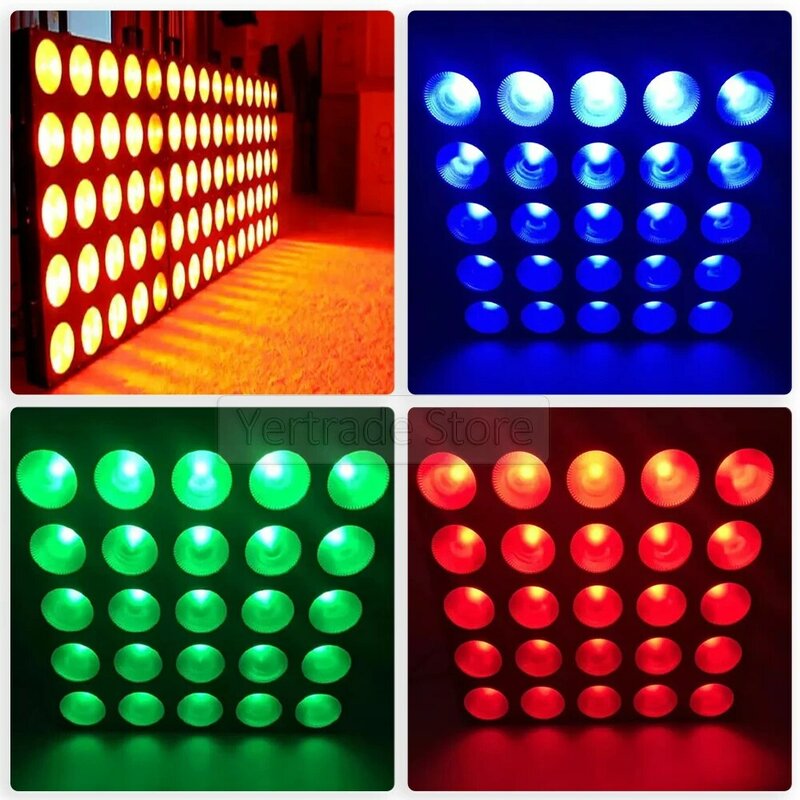 12pcs LED Pixels Matrix Lights + 3pcs flightcases