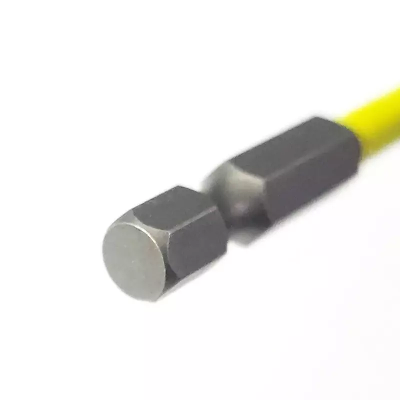 Punta per cacciavite giallo magnetico 65mm 110mm punta per cacciavite a croce scanalata speciale magnetica per elettricista FPH2