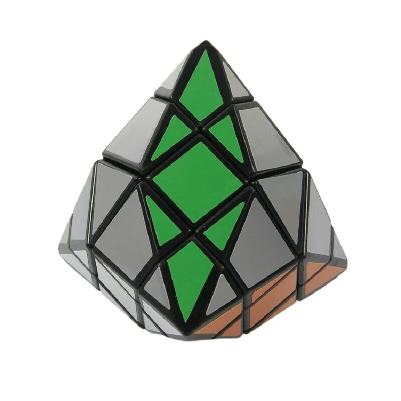 Diansheng-Magic Cube velocidade puzzle, em forma especial educacional quebra-cabeça, Twisty Rubix Toy, 4 Axis