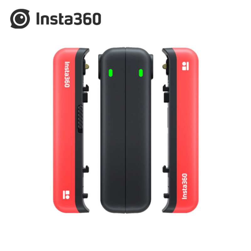 Base de batterie haute capacité Insta360 RS, 1445mAh, charge rapide, HUB d'origine pour Insta 360 ONE RS, accessoires pour appareil photo